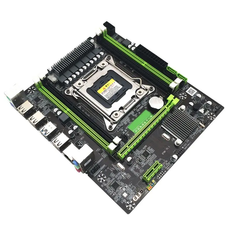 X79H 8 Core LGA 2011 Gaming Motherboard 4xDDR3 DIMM Desktop Computer Mainboard