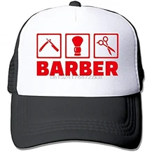 Парикмахерский инструмент Дальнобойщик шляпа бейсболка с сеточкой и регулируемым ремешком Snapback ремень