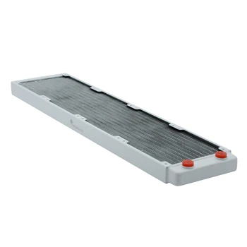 

FREEZEMOD 480mm Computer Water Cooler Radiator Heatsink Piano Paint White Color Copper Radiator for PC CPU Water Cooling Heat Si