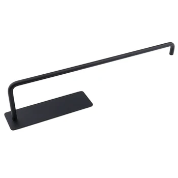 

Home Hotel Accessories Stainless Steel Large Self Adhesive Waterproof For Kitchen Under Cabinet Storage Rack Paper Towel Holder