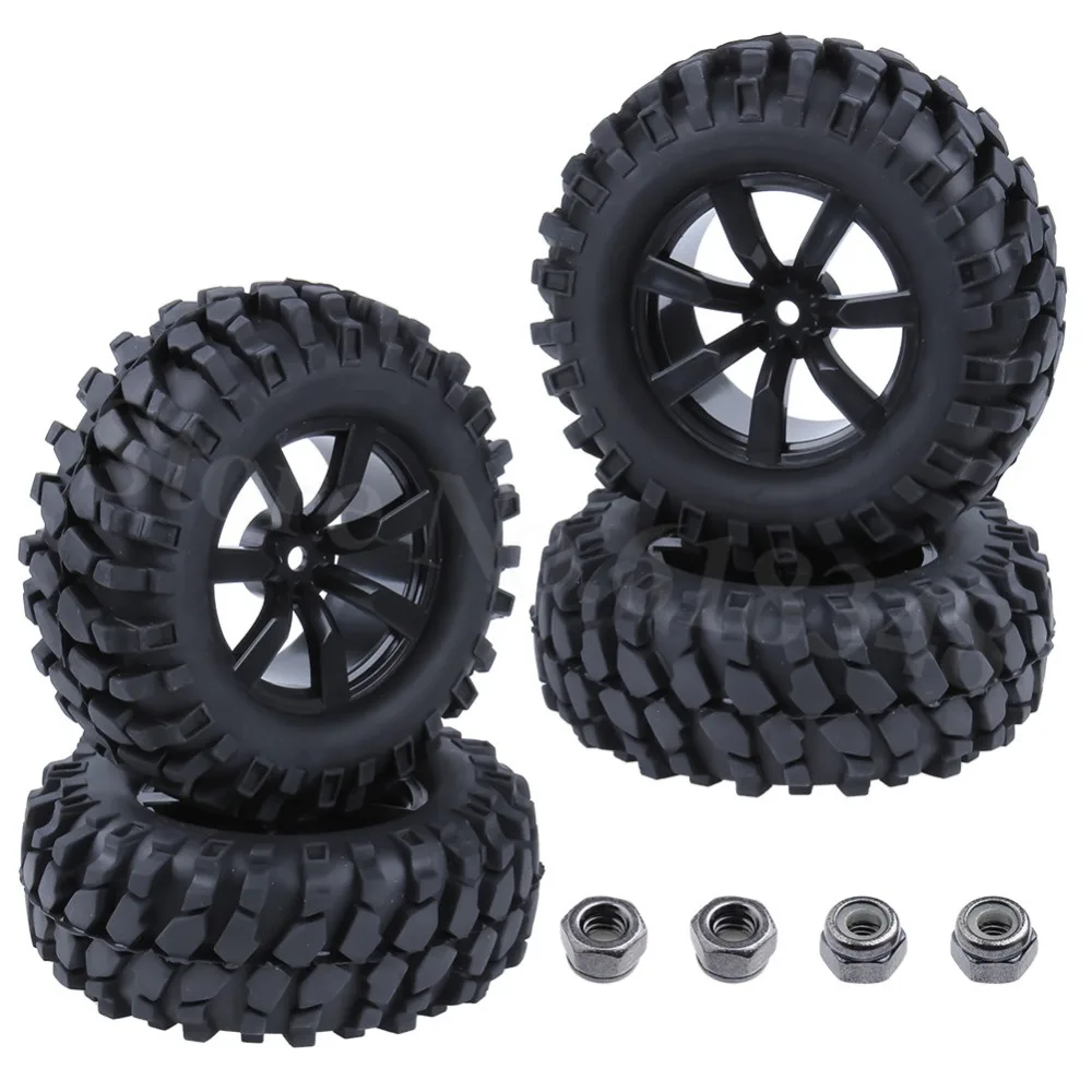 4 шт. 1 9 &quotшины и колесные диски с поролоном OD 96 мм для 1/10 RC Rock Crawler Axial SCX10 RC4WD D90 Redcat