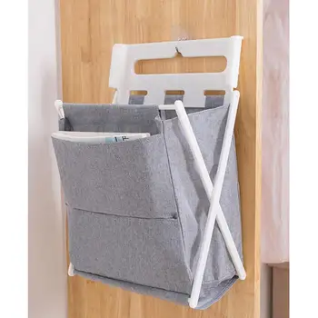 

1pc 35 * 30 * 19cm home Foldable Oxford Cloth Storage Basket for Home Bathroom Laundry Organize Clothes Storage Laundry Basket