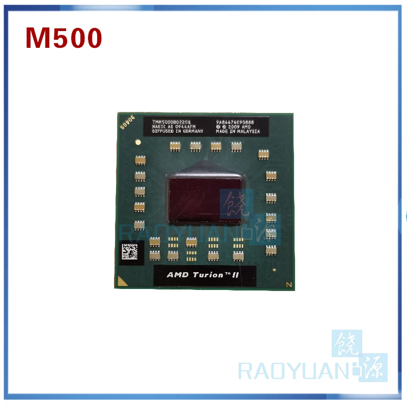 Процессор AMD Turion II Ultra Mobile M500 2,2 ГГц 1 Мб L2 cache Socket S1 (S1g3) PGA638 TMM500 TMM500DBO22GQ ноутбук cpu