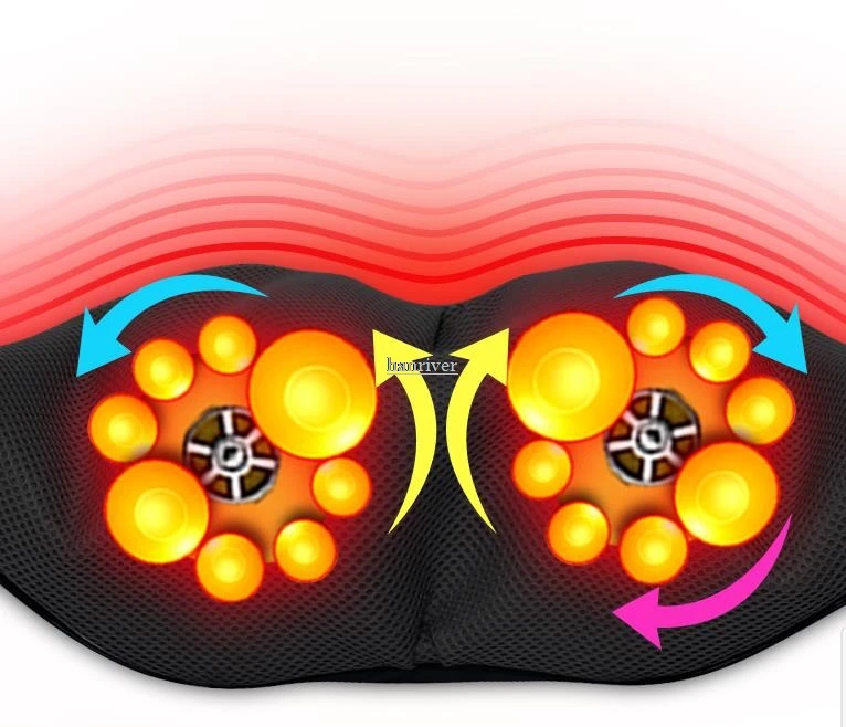 Массажная шаль, массажер для шеи, шеи, талии, плеча, шейного позвонка, многофункциональный массажер для разминания тела, забота о здоровье