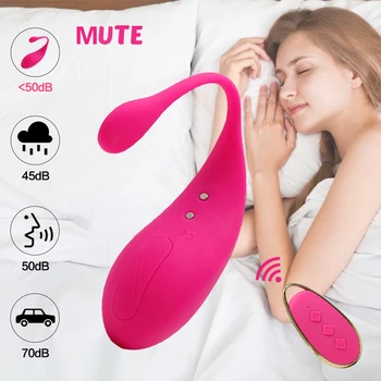 Wireless Remote Control Vibrating Egg Female Wearable Powerful G-Spot Vibrator Love Egg Jump Sex Toys Goods for Adults 18 Women 3
