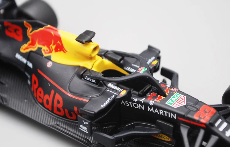Bburago 1/43 1:43 Масштаб 2019 RB15 Redbull Red Bull No33 33 F1 формула 1 гоночный автомобиль отлитый под