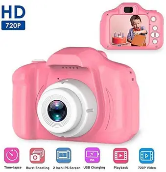 

Digital Camera for Children 5.1 cm IPS Screen 8MP 1080p Support SD Card Electronic Toys Gifts for Boys Girls from 3 Years up