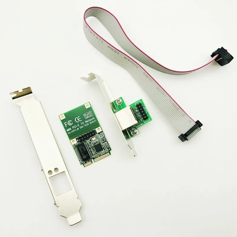 H1111Z сетевые карты Mini PCI-E сетевая карта 1000 Мбит/с Gigabit Ethernet 10/100/1000 м NIC RJ45 LAN Сетевой адаптер для компьютера ПК