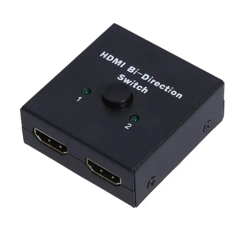 

ALLOYSEED 1920x1080P HDMI Switch / Switcher Bi-Direction 2 Port 2x1 v1.4 support 4k x 2k 3 HDMI A/F connectors