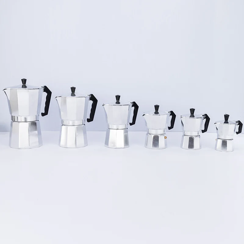 Кофеварка прочная Moka Cafeteira Expresso Percolator Pot практичный coffee 50/100/150/300/450/600 мл|Кофейники|