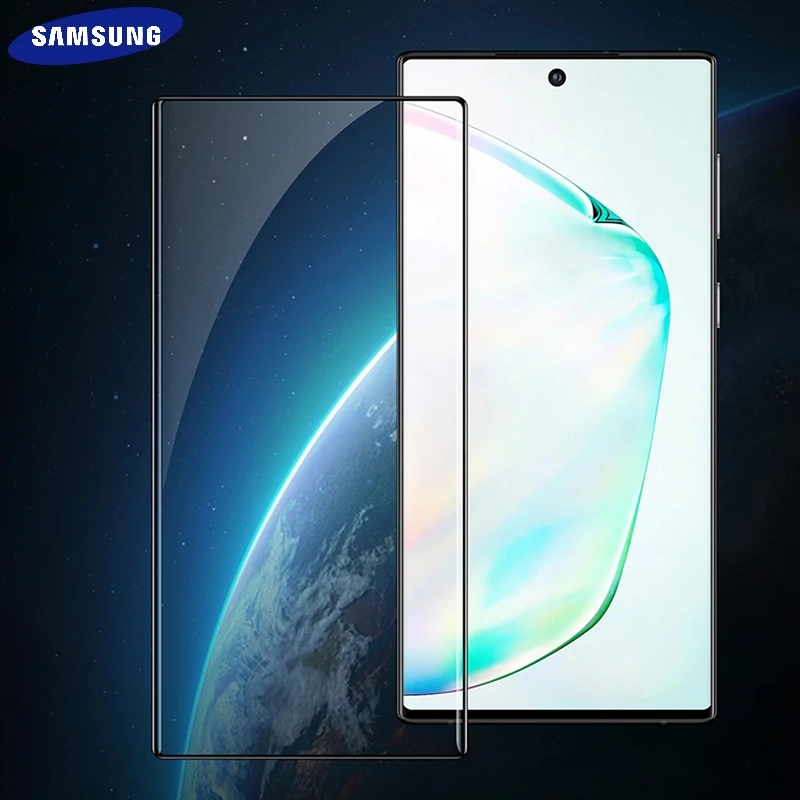 

Samsung Note 10 + tempered glass screen Surface Full Screen Full Cover Tempered Film Note10 + High Definition Mobile Phone Flim