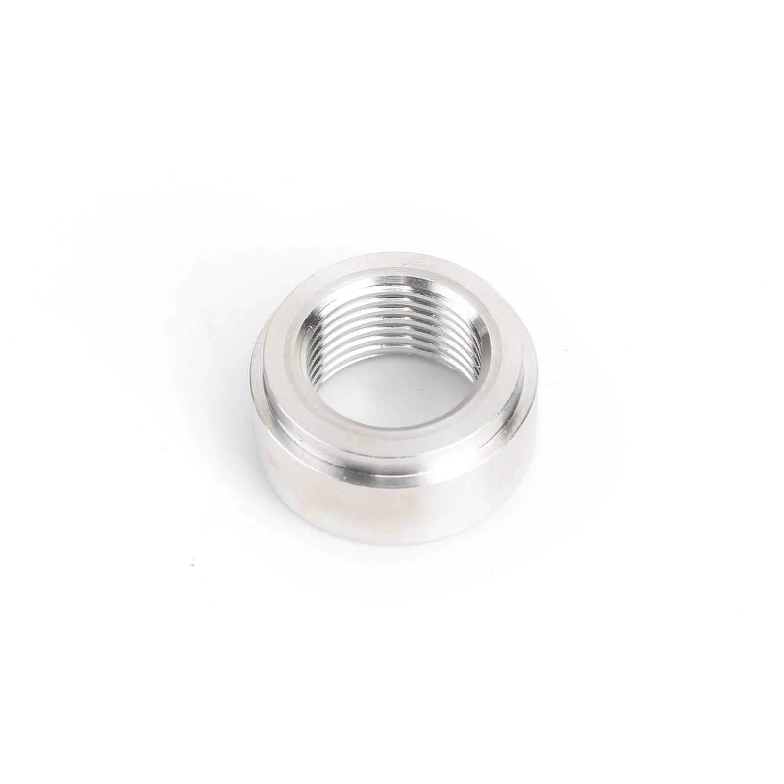 Hose Fitting Adapter 1/4 NPT 1/2NPT 3/8NPT 1/8NPT M16 M18 Thread Female Aluminum Weld Connector Nut On Bung Fitting Adapter Auto Part