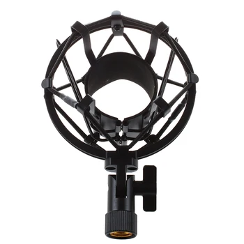 

miniphone Mic Black Shock Mounts Fits MXL, EV MICs Condenser