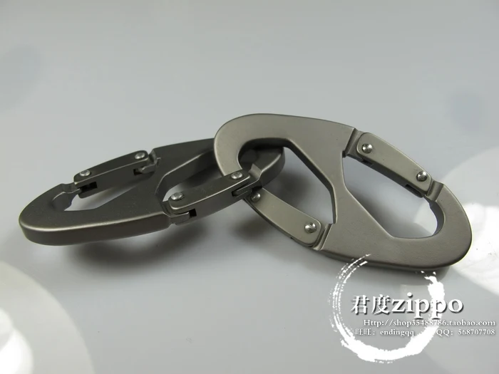 High Quality 8-Shaped Carabiner Hanger Multi-functional Hanger Aluminium Alloy Carabiner Outdoor Supplies
