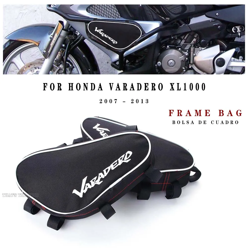 

Аксессуары для Honda Varadero XL1000, мотоциклетная рама, аварийный стержень, руль, размещение, хранение, водонепроницаемый чехол для инструментов