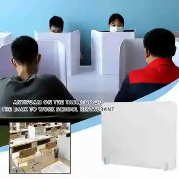 

Desk Baffle Break Meal Isolation Board Re-opening School Tabletop Anti-spray Splash-proof Cover To Prevent Infection Board
