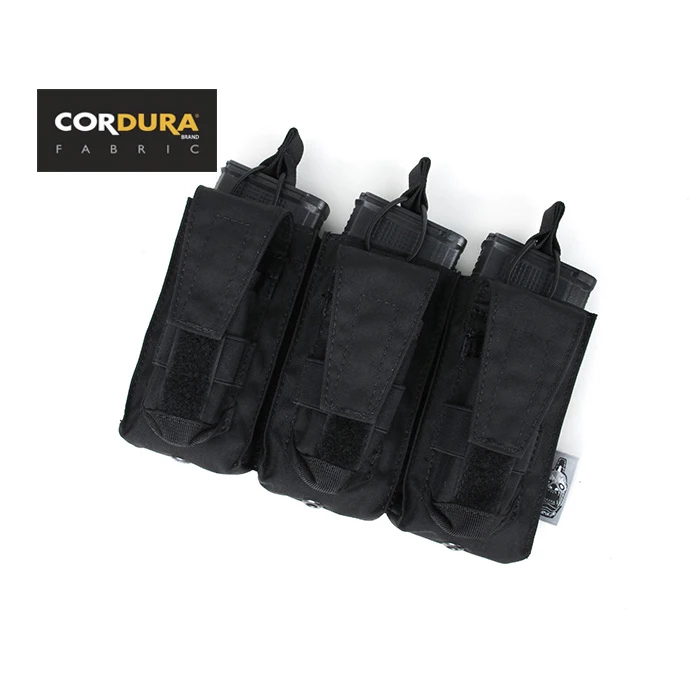 TBS Tactical M4 и пистолет тройной подсумок комбо Открытый верх Molle Mag Pouch панель(SKU051377