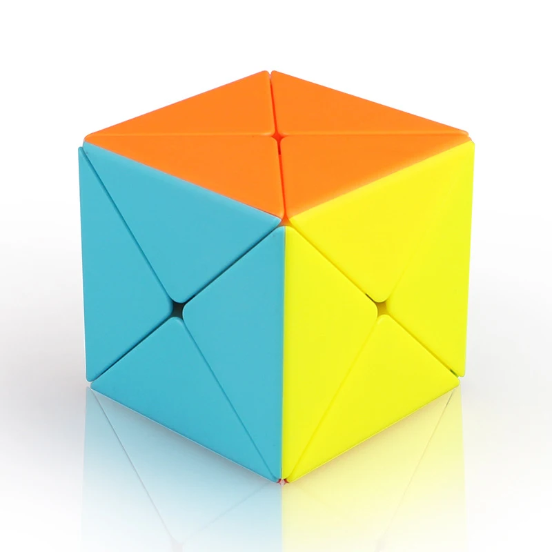 QIYI 2x2 X neo Мини Черный кубик профессиональная скорость странной формы мозги Cubo Magico обучающая игра Детские игрушки для взрослых