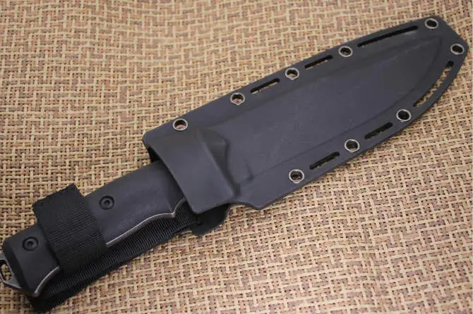 ToughKeng уплотнения военный боевой нож с фиксированным лезвием CNC G10 Ручка Открытый