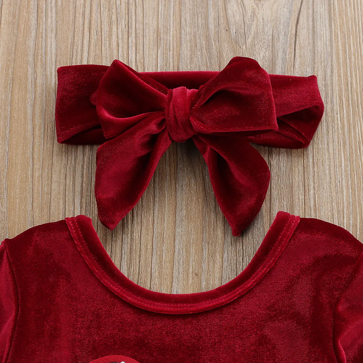 Новинка; Рождественский комбинезон Санты для маленьких девочек; платье-пачка; комплект одежды