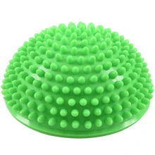 Yoga half ball fitness appliance oefening massage stepping stones balance pods gym yoga pilates Green