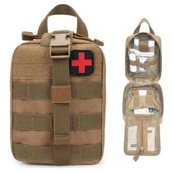 Camping Equipment First-aid Kit Emergency Tactical Outdoor Military Survival Travel Bag Empty Kit Bag Storage Container Paramedi 1