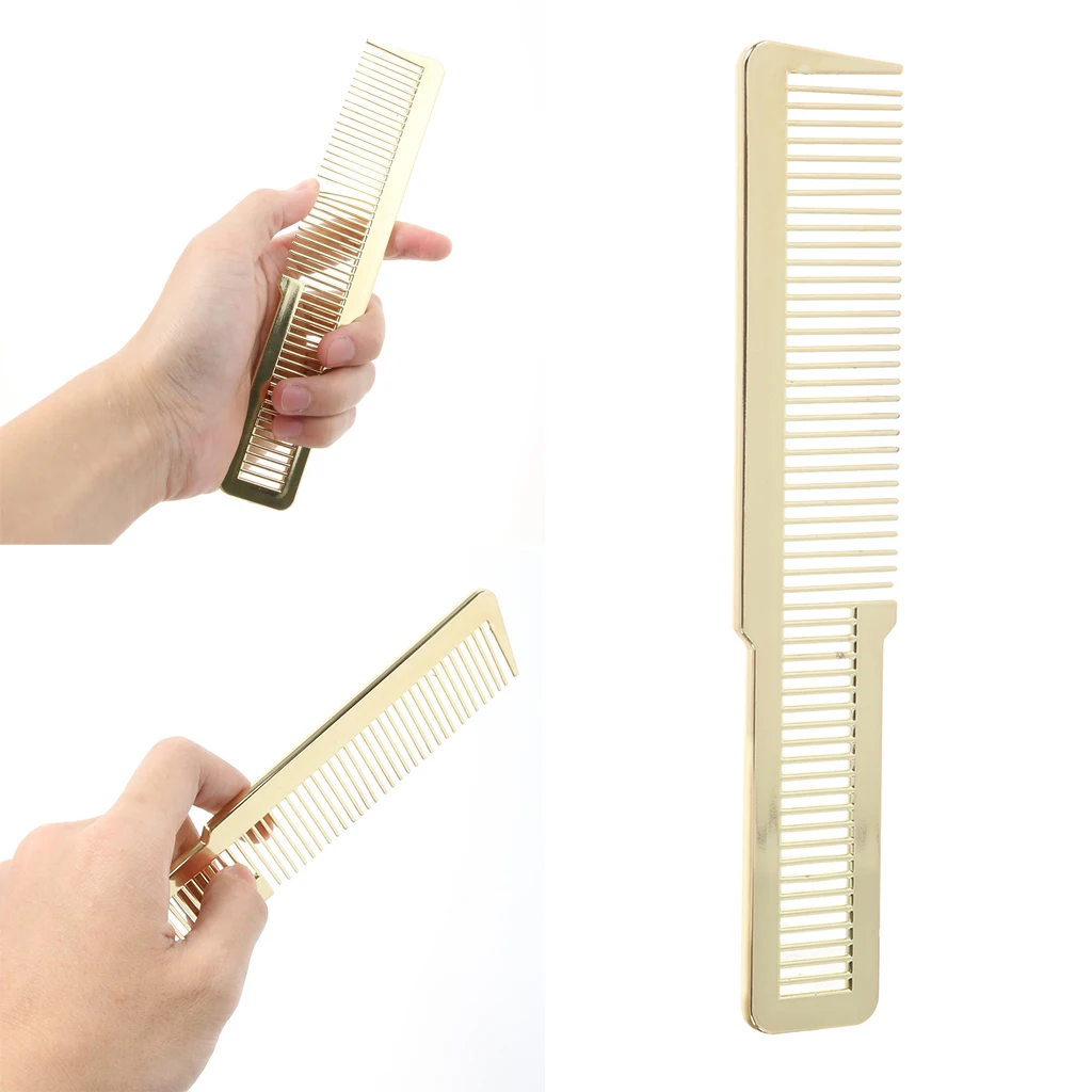 Barber Flat Top Stylist Clipper Comb Fades Styling Hair Cutting Brush Comb Anti-static Styling Brush Combs