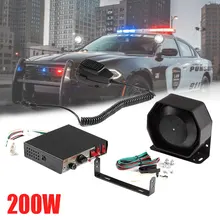 1pc Car Horns 200W PA Black Metal Flat Speaker,12V Megaphone Electronic Speaker For Emergency Truck US Police Siren 1pc Car Horns 200W PA Black Metal Flat Speaker,12V Megaphone Electronic Speaker For Emergency Truck US Police Siren