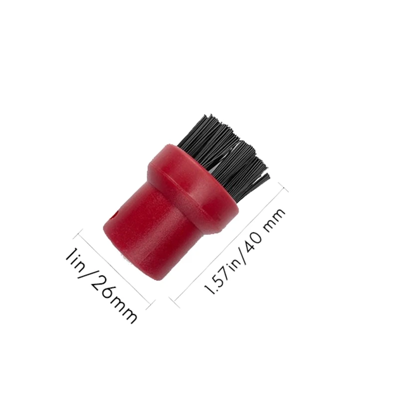 AD-Steam Cleaner Cleaning Glass Window Nozzle Round Brush For Karcher SC1 SC2 SC3 SC4 SC5