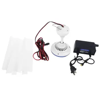 

US Plug AC 100-240V 12V Adjust Speed Household Ceiling Cool Fan Tent Hanging Fan T3LB