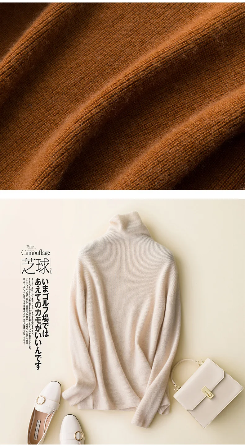 Helovi cashmere pullovers Winter Sweater Women Cashmere Knitted Women Sweaters And Pullovers Female Jumper Tops