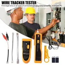 Многофункциональный сетевой Кабельный тестер RJ45 RJ11 провод Ethernet Tracer удаленный тонер инструмент с сумкой зонд аудио тон трекер дома Rep