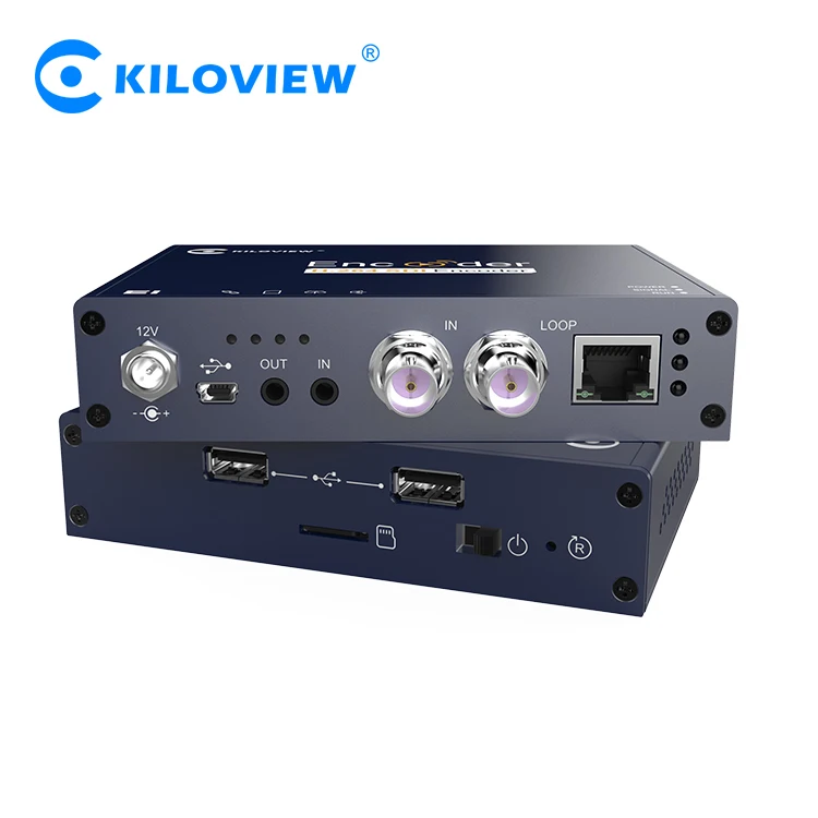 

H.264 Encoder IPTV Live Streaming Encoder HD SD SDI to IP Ethernet over RTMP RTSP RTP Onvif Wired Video Encoder Hardware