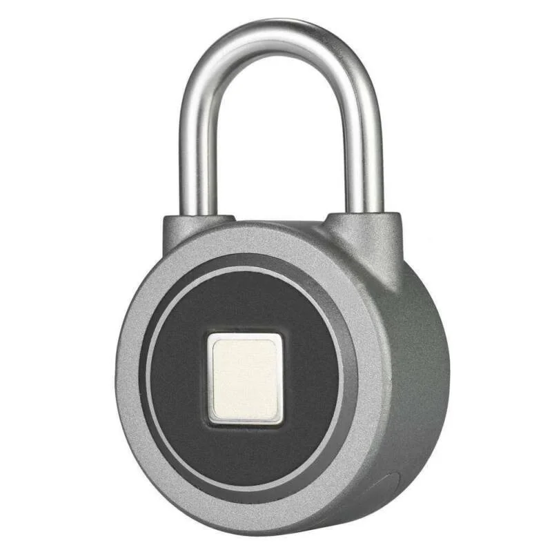 

Warehouse Smart Lock Door Anti Theft Fingerprint USB Cable Grey Bicycles Backpack USB Keyless