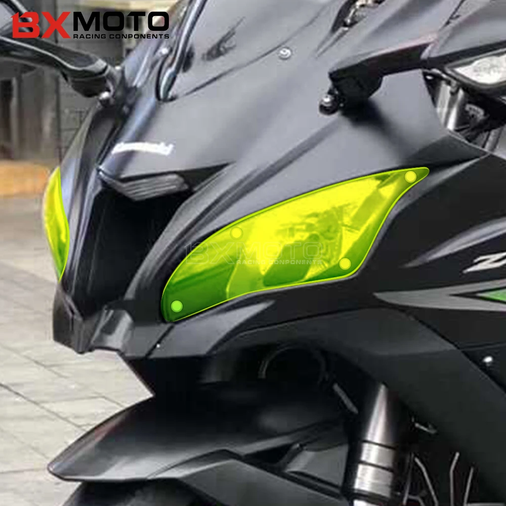 Для KAWASAKI NINJA ZX 10R ZX10R 2016 2019 защита для передней фасветильник мотоцикла