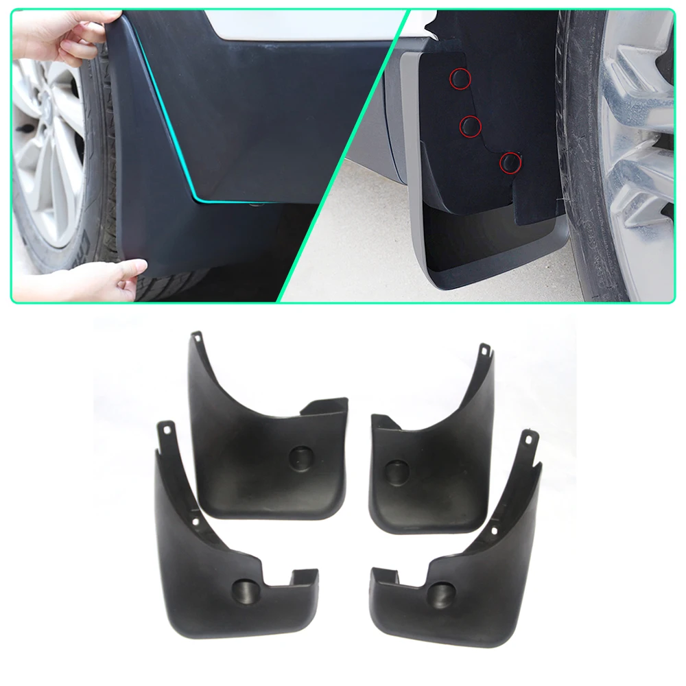 Для Toyota RAV4 RAV-4 2,0 2,4 2003-2004 2006-2012 2013-- автомобильный крыло вспышки передние задние брызговики