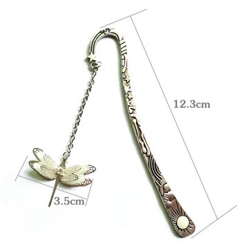

Creative Luminous Glow In The Dark Butterfly Dragonfly Bookmark Book Marker Stationery DIY Bookmarks Gift