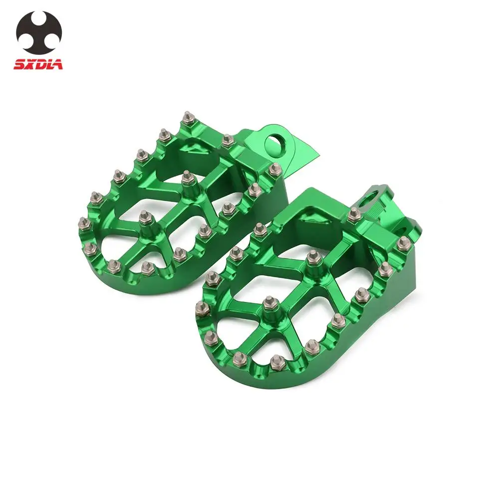 Мотоциклы подножек ног подставка для отдыха ноги для Kawasaki KX65& 85 2000-2007 KX80 KX100 Suzuki RM65& RM100 2003-2007 03 04 05 06