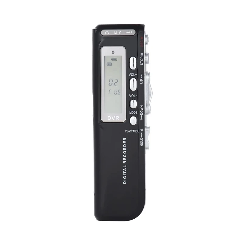 

Sk-010 8Gb Digital Audio Voice Phone Recorder Dictaphone Mp3 Music Player Voice Activate Var A-B Repeating Loop