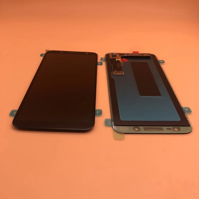 Супер AMOLED lcd s для SAMSUNG Galaxy J6 дисплей J600F J600F/DS J600G/DS lcd кодирующий преобразователь сенсорного экрана в сборе