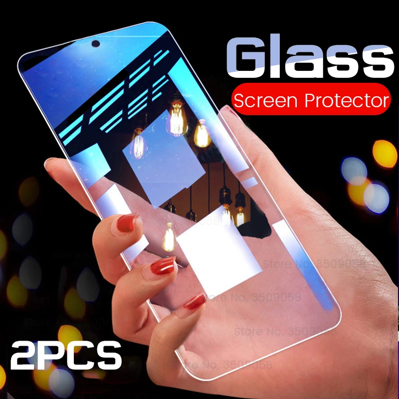 

2pcs protective glass for samsung a 50 2019 screen protector glasses for samsung galaxy a10 a20 a20e a30 a40 a50 a60 a70 a80 a90