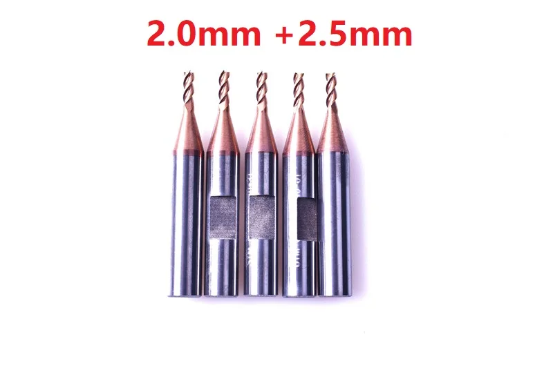 

5pcs/lot Original Quality 2.0mm +2.5mm Milling Cutter for Mini Condor IKEYCUTTER CONDOR XC-007 Master Series Key Cutting Machine