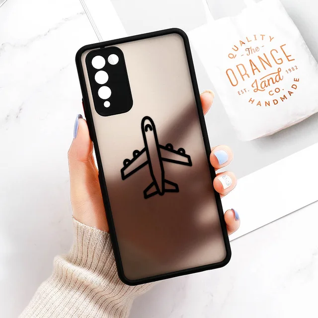 P40 Lite Case For Huawei P30 Pro P Smart 2021 Z S P50 Cases Painted Fundas On Huawei Nova 7i 5i Pro 5Z 7 6 SE Transparent Cover O212