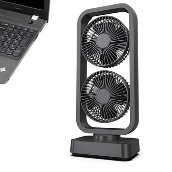 

New Portable Battery Operated Desk Fan with Superpower Battery , Cordless Rechargeable USB Camping Fan with Fast Air Circulation