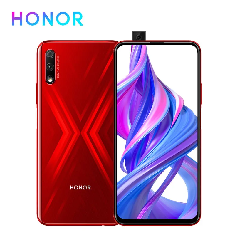 Honor 9X смартфон Kirin 810 Восьмиядерный 48 МП двойная камера 6 59 '' полноэкранный