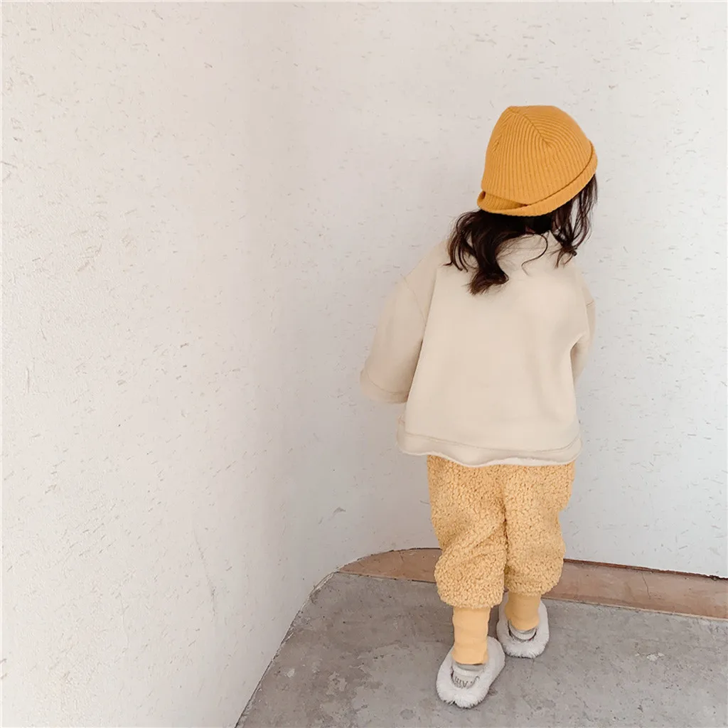 Одежда; vetement enfant fille; штаны для девочек; детские леггинсы; зимние штаны; зимние леггинсы для девочек; Новинка года; теплые однотонные леггинсы для девочек; Z4