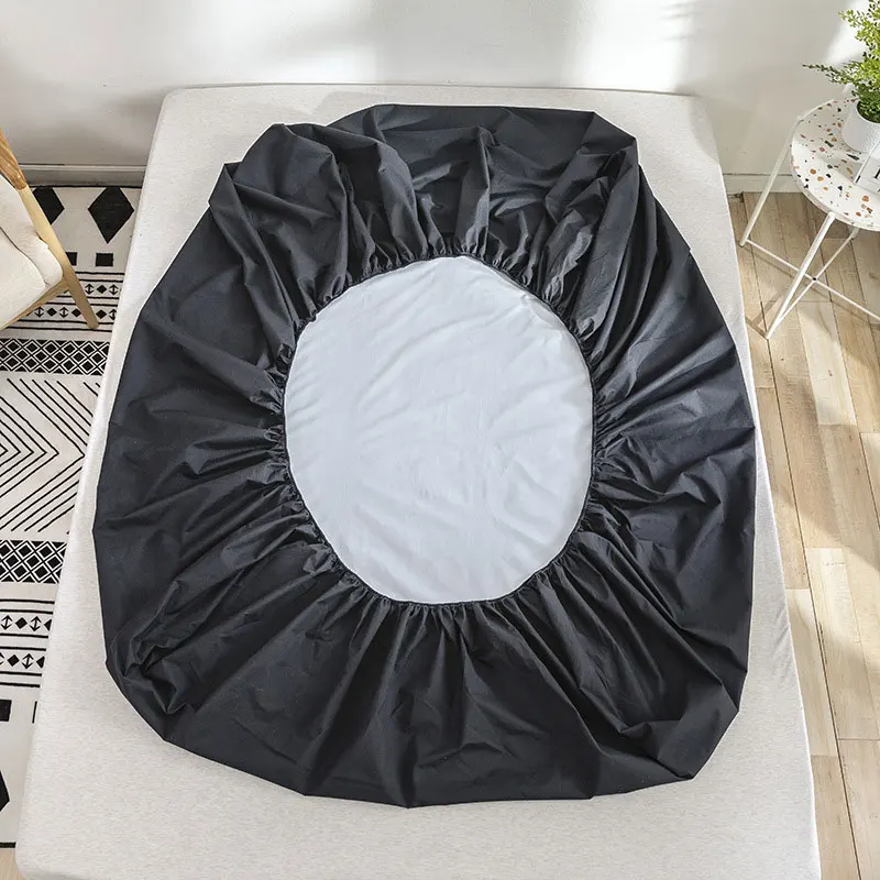 Waterproof Bed Sheet Bedspread Elastic Band King Size Universal Mattress Fitted Sheets Dust Cover Protector For Home mattress cover