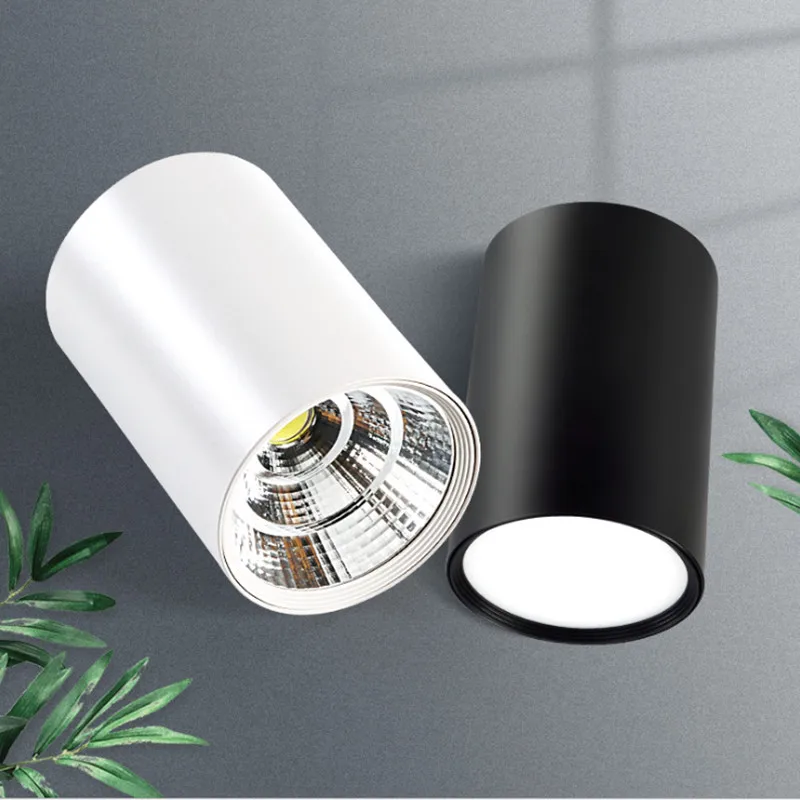 

Surface Mounted Dimmable COB LED Downlights 5W 7W 9W 12W 15W 18W 24W 30W 36W LED Ceiling Lamps Spot Light Downlights AC85-265V
