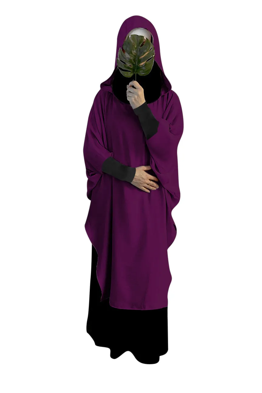 muçulmanas, vestuário de oração, Long Khimar, Turquia