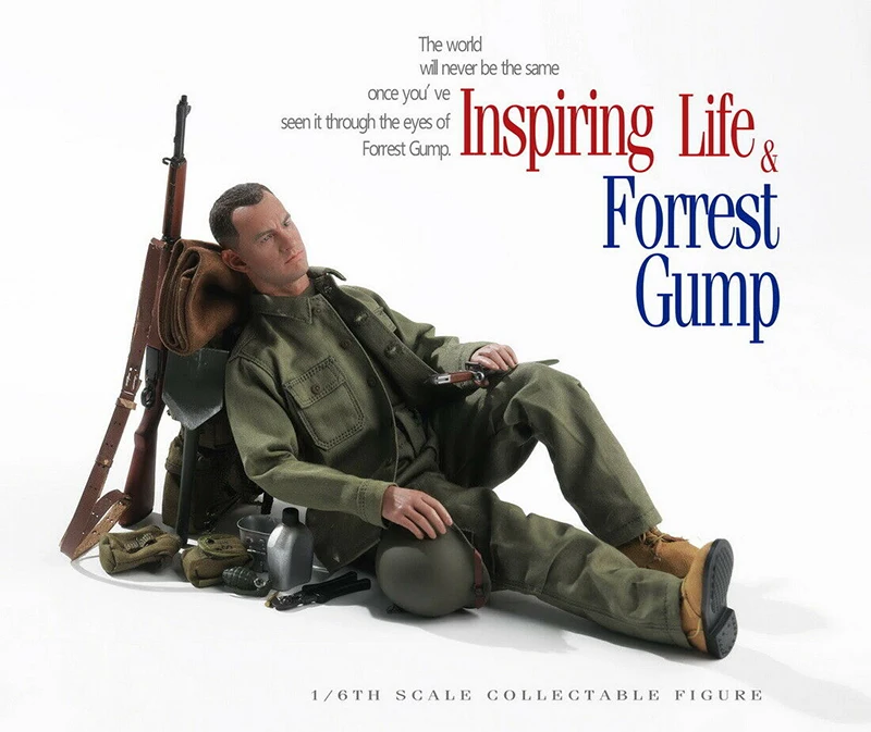 Коллекционная в наличии DJ-16002 1:6 масштаб Том Хэнкс Форрест Gump фигурка коллекция г-н Аган Фильм модель для фанатов подарки